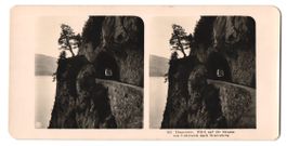 Stereo-Fotografie Unterseen, Blick auf d