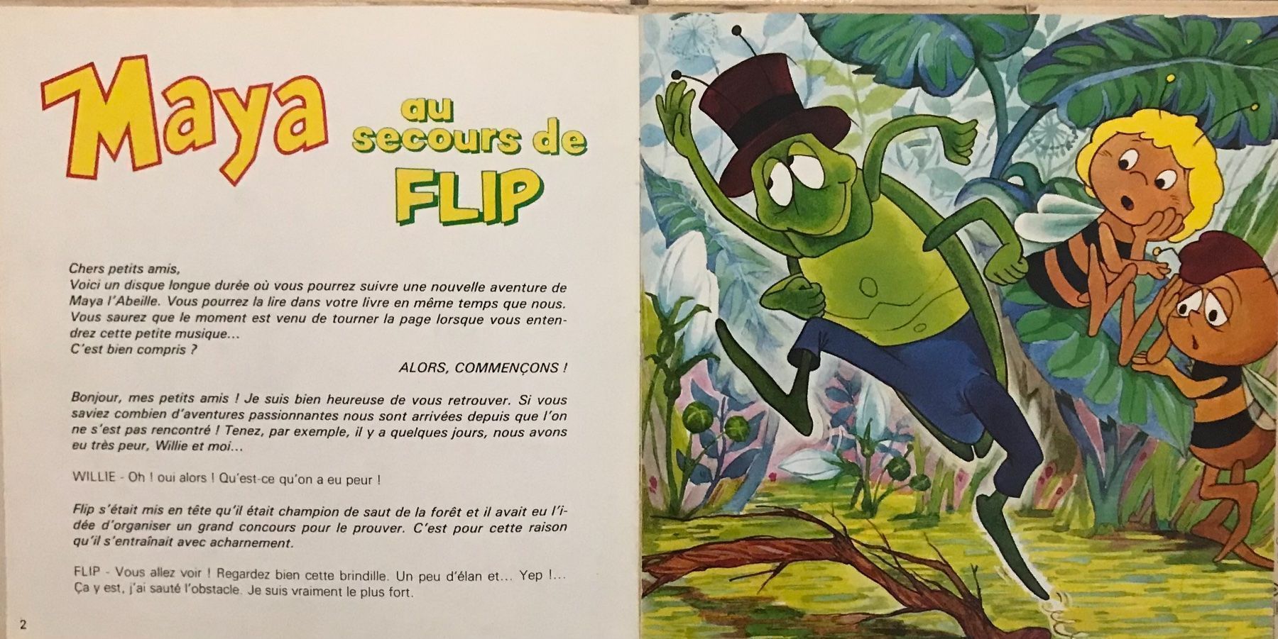 Schallplatten: MAYA - MAYA AU SECOURS DE FLIP – Gebraucht aus Bussigny von vinyl-pas-cher 2