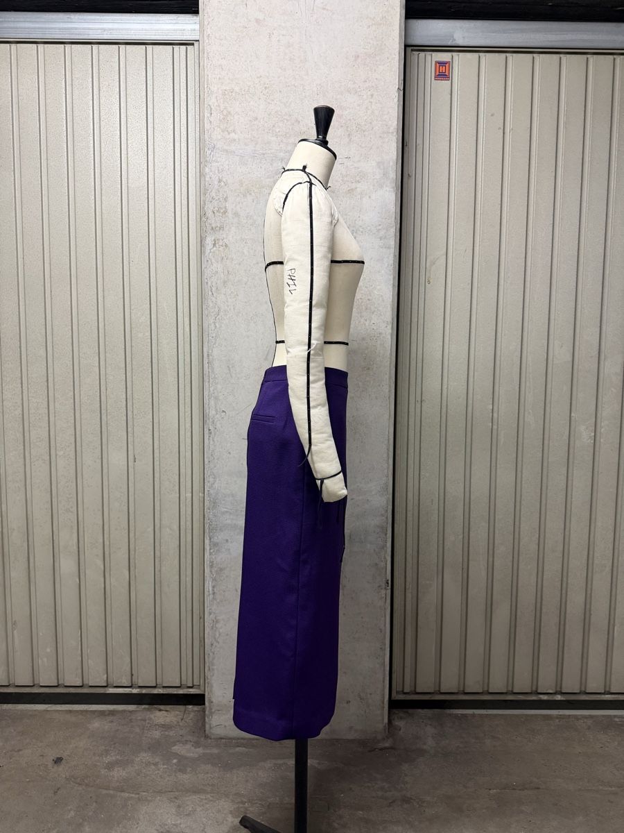 Anzüge & Kostüme: ENSEMBLE VESTE ET JUPE CRAYON SIXDO VIOLET  – Neu (gemäss Beschreibung) aus Petit-Lancy von phikipi 2