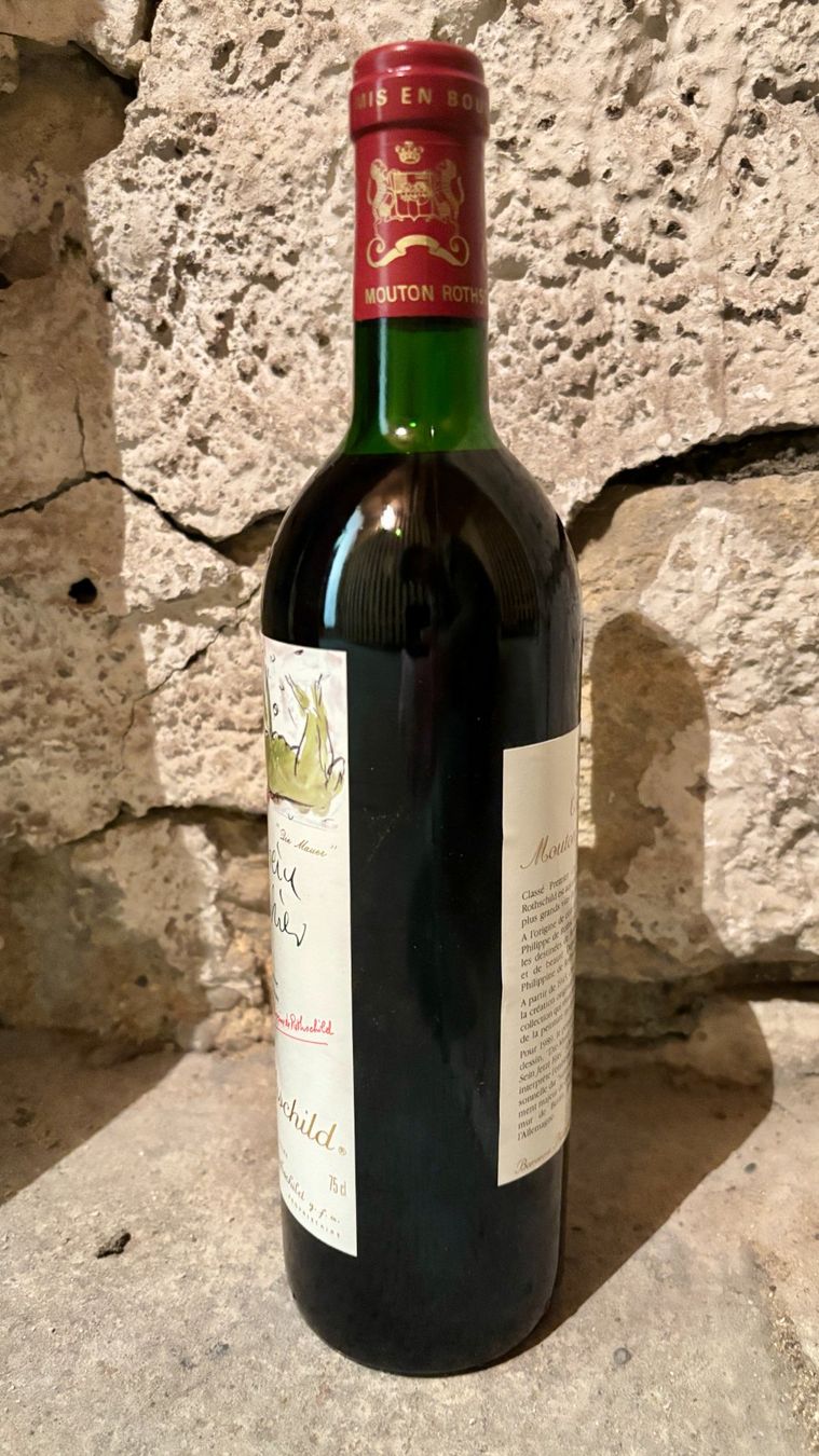 Mouton Rothschild Wein: Château Mouton-Rothschild 1989 – Neu und originalverpackt aus Biel/Bienne von Lintonson 2