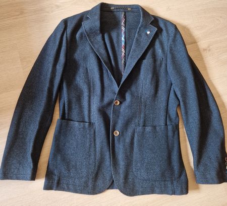Club Gents Veston Herren Gr. 48, dunkelblau