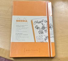%neu Rhodia Rhodiarma Goalbook in orange