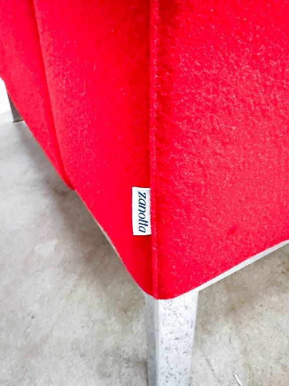 Poltrone: ZANOTTA Alfa Sessel in Rot  – Usato da Basel venduto da used. 2