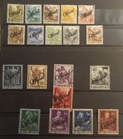 Sellos oficiales Suiza 1942-45