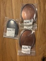 3 Gürtelschnallen, neu & originalverpackt
