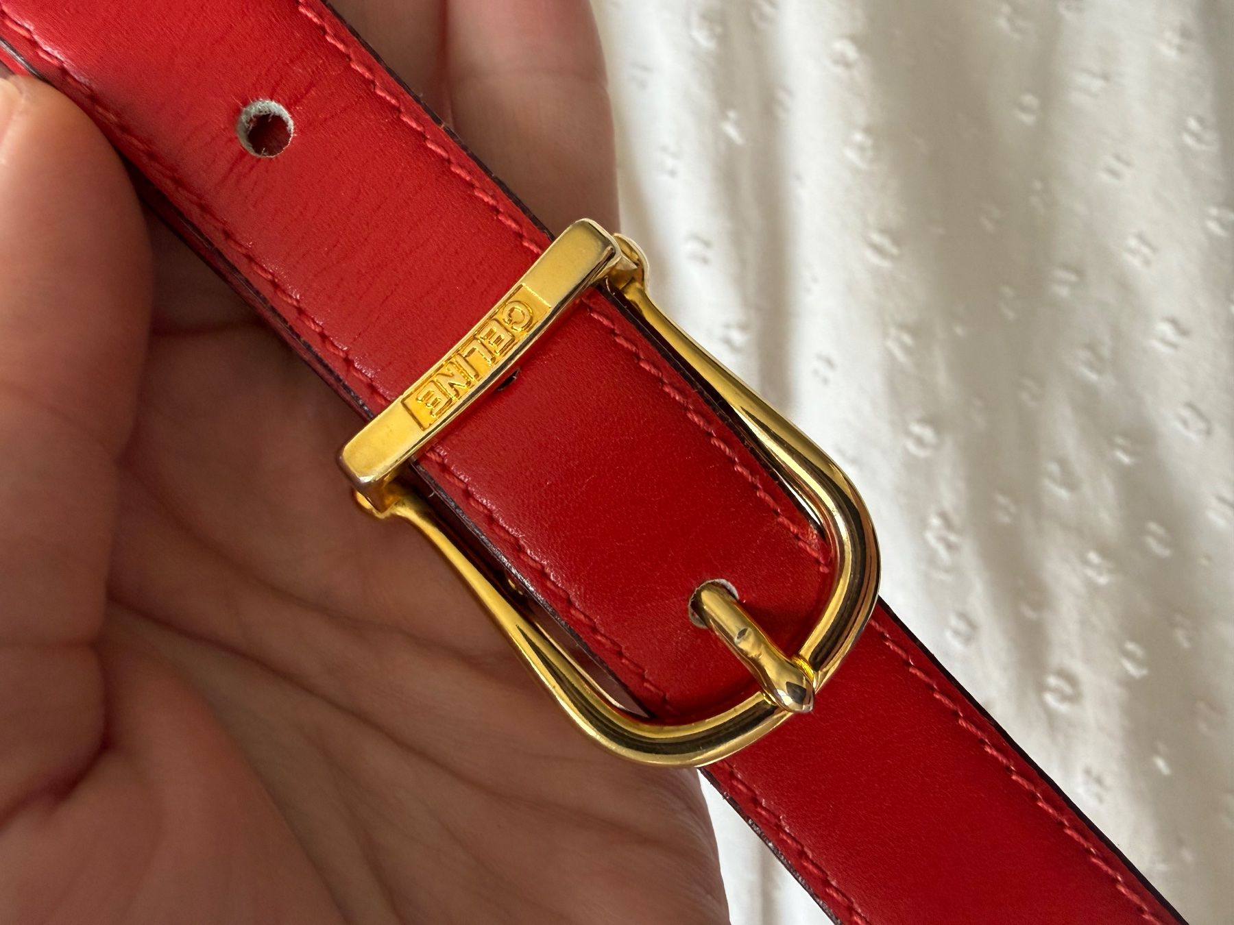 Cinture: Ceinture Céline vintage taille 70 – Usato da Payerne venduto da kni_w6xk 1