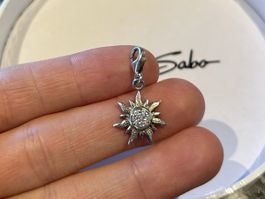 Thomas Sabo Charm Anhänger Sonne Silber mit Zirkonia ☀️💎