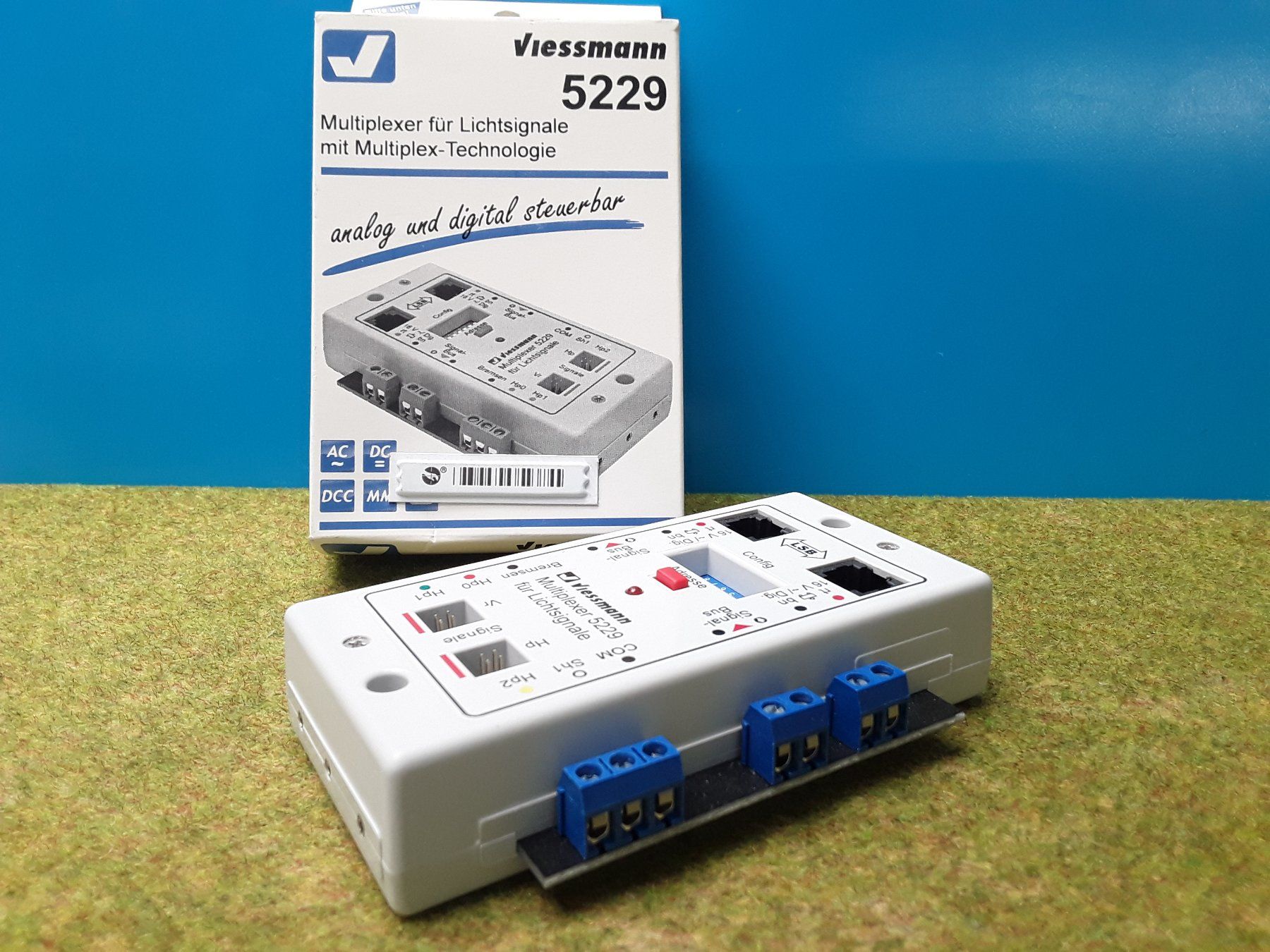 Viessmann Modellini di ferrovie: Viessmann 5229 Multiplexer für Lichtsignale mit Multiplex – Difettoso da Uerikon venduto da Airport68 2