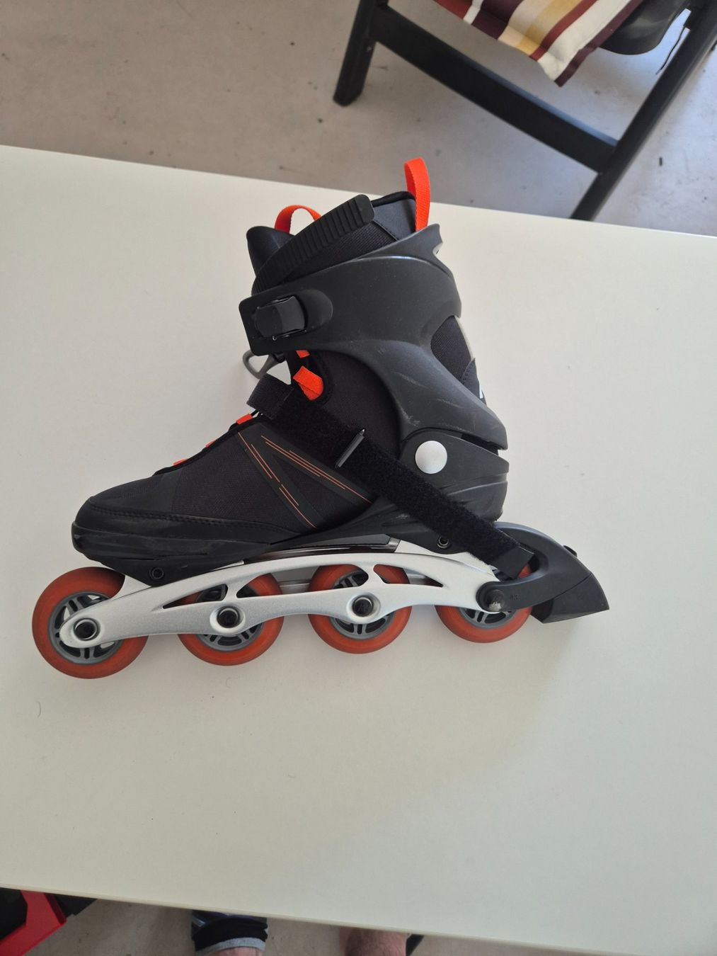 K2 Pattini in linea & Pattini a rotelle: Herren Inline Skates K2 F.I.T. 80 Alu. Gr.44,5 – Usato da Pratval venduto da jonwayne 2