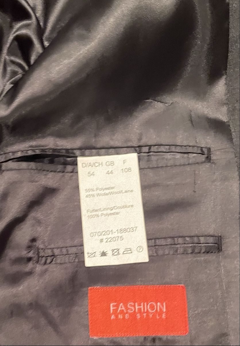 Completi: Elegantes Herren Anzug, Grösse 54 – Usato da Pfaffnau venduto da Loefibu 6