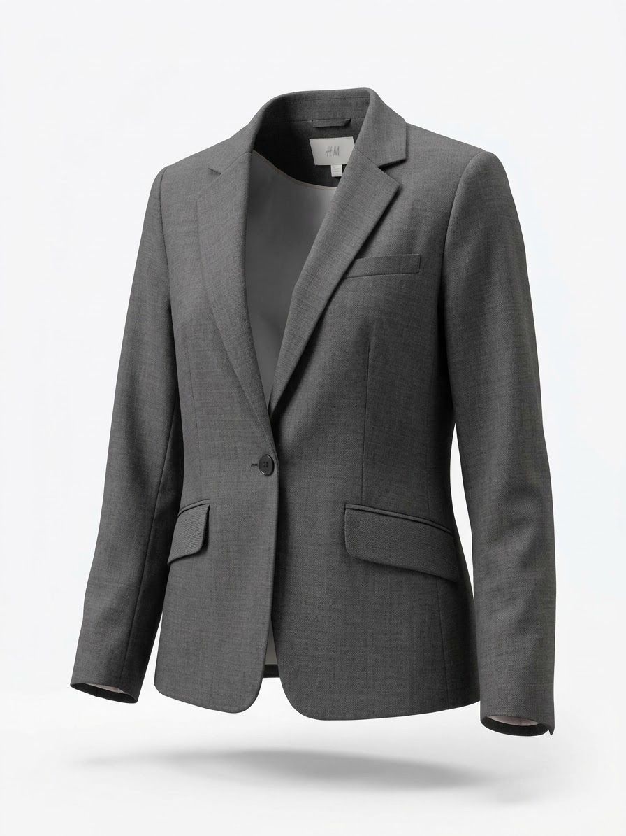 H&M Giacche: Grauer Blazer Gr. 36 – Nuovo (secondo la descrizione) da La Tour-de-Peilz venduto da Sezanette_and_Cie