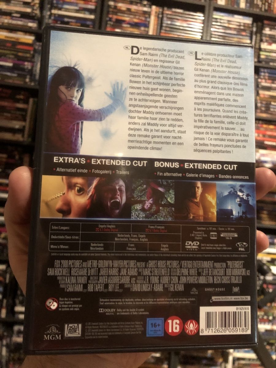Alle DVDs: Poltergeist extended cut (français) dvd – Gebraucht aus Lausanne von fransadpop 1