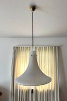 Grosse Deckenlampe aus Opalglas von Limburg aus den 1970er