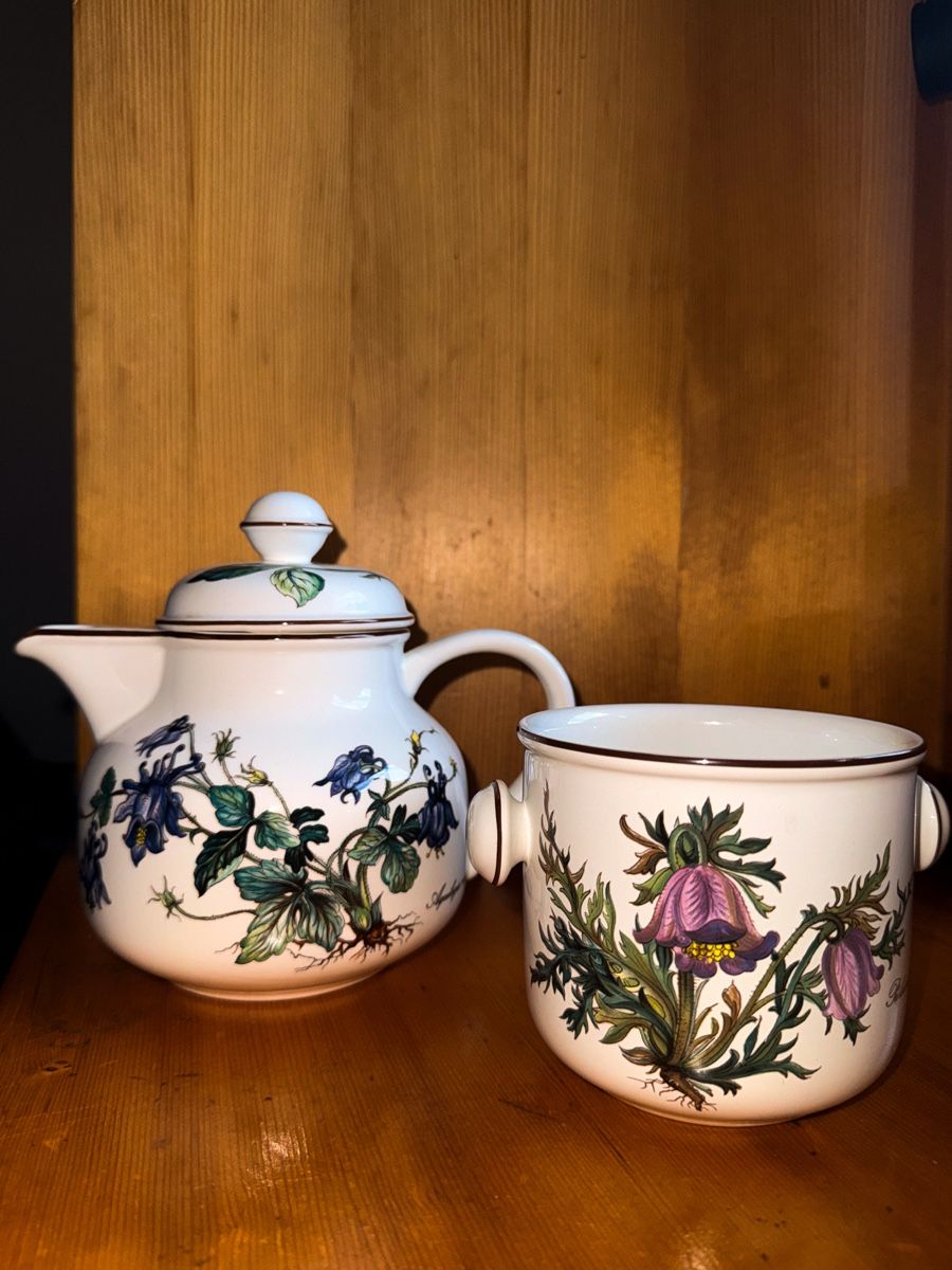 Villeroy & Boch Teekannen: Service thé Villeroy & Boch Botanica – Gebraucht aus Le Sentier von dar_hb62 6