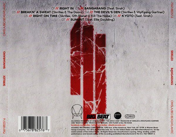 CDs: Skrillex BANGARANG Electro, Dubstep, Electro House EP CD – Gebraucht aus Kandergrund von Sososo 1