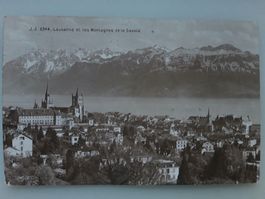 Lausanne et les Montages de la Savoie