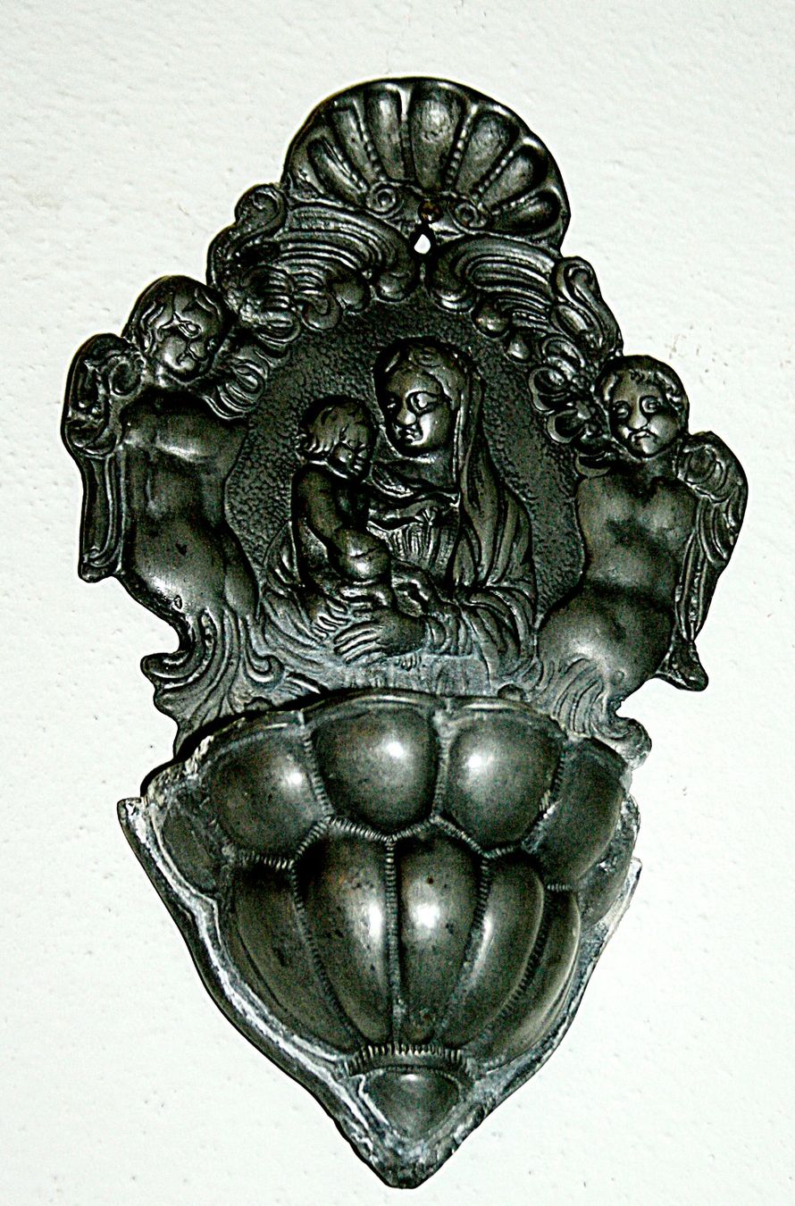 Sculture & Statue: Weihwasser-Geschirr Antik – Usato da Baar venduto da 2cvbaar 4