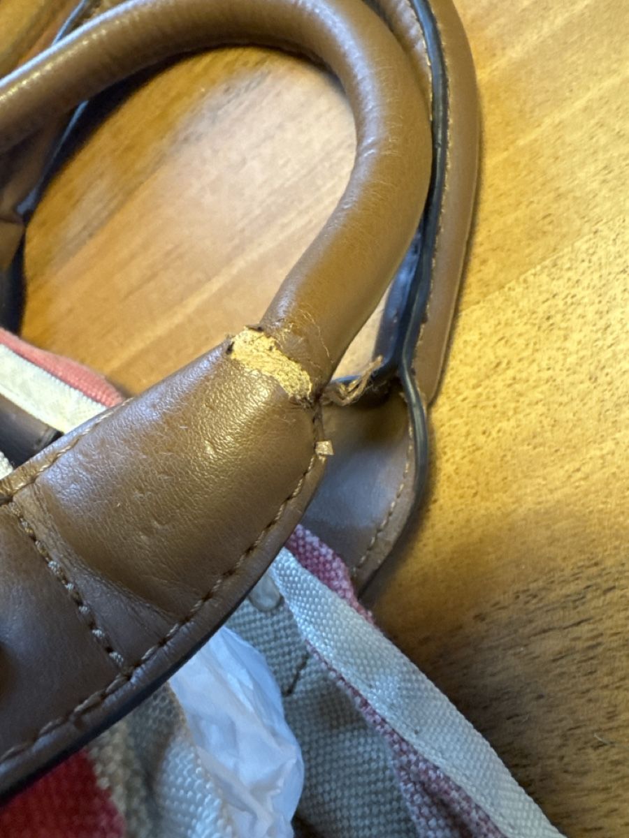Mango Borse da donna: Mango Tasche Canvas gestreift – Usato da Cham venduto da matap1 2