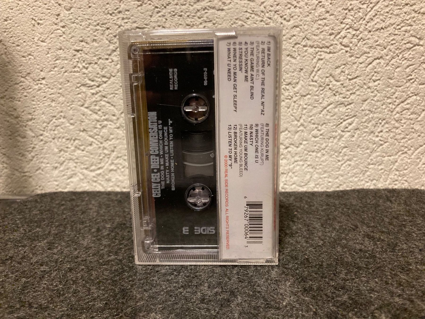 Musicassette: Celly Cel - Deep Conversation (MC) – Nuovo e nell'imballaggio originale da Fribourg venduto da Karushi 2