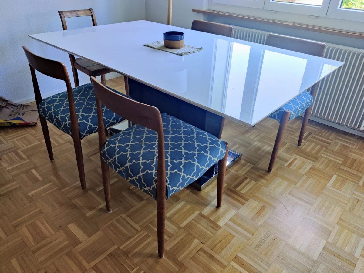 Stühle: Teak Stühle – Gebraucht aus Jona von FRUTTITUTTI 2
