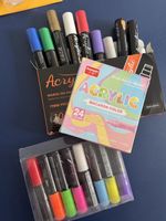 Acryl Malstifte wie Uniposca