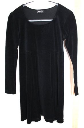 Schwarzes Kleid / Longoberteil S