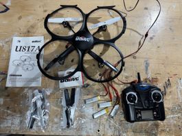 UDI RC U817A Drohne mit viel Zubehör für Anfänger!