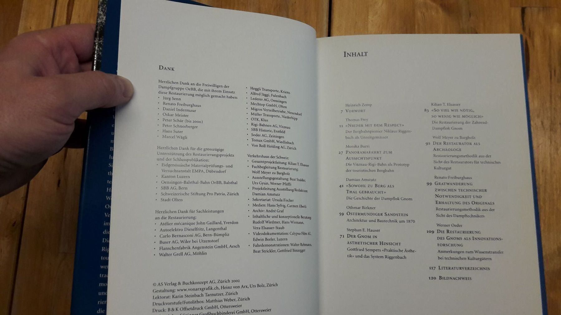 Bücher: Buch : GNOM "Bergbahnpionier und Zahnrad – Neu (gemäss Beschreibung) aus Buttes von Cafe2005 1
