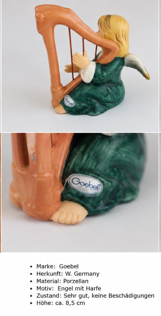 Figuren: Engelsfigur mit Harfe von Goebel – Gebraucht aus Solothurn von AlexaStein 1