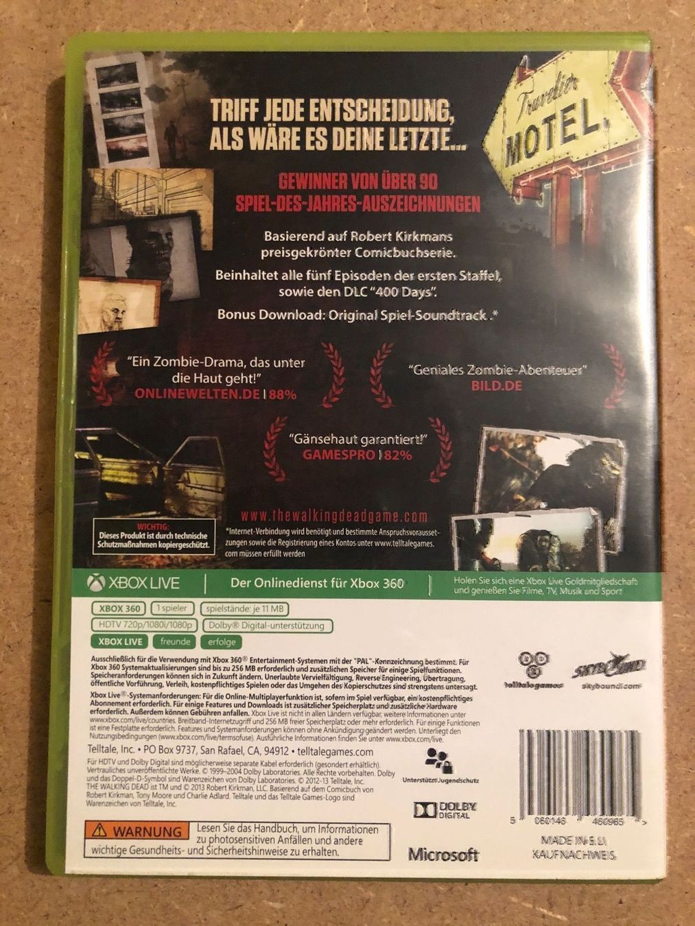 Giochi: The Walking Dead für Xbox 360 – Usato da Kestenholz venduto da Mad18 1