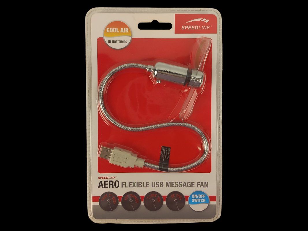 Ventilatoren: SPEEDLINK Aero USB Ventilator mit LED – Neu und originalverpackt aus Hünenberg von Restwert_Zug