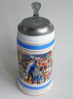 KNABENSCHIESSEN ZÜRICH Brauerei Hürlimann Bier 1 Humpen