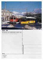 Chur Bahnhof Arosa Bahn RhB Ge 4/4 II Postauto Volvo Hess