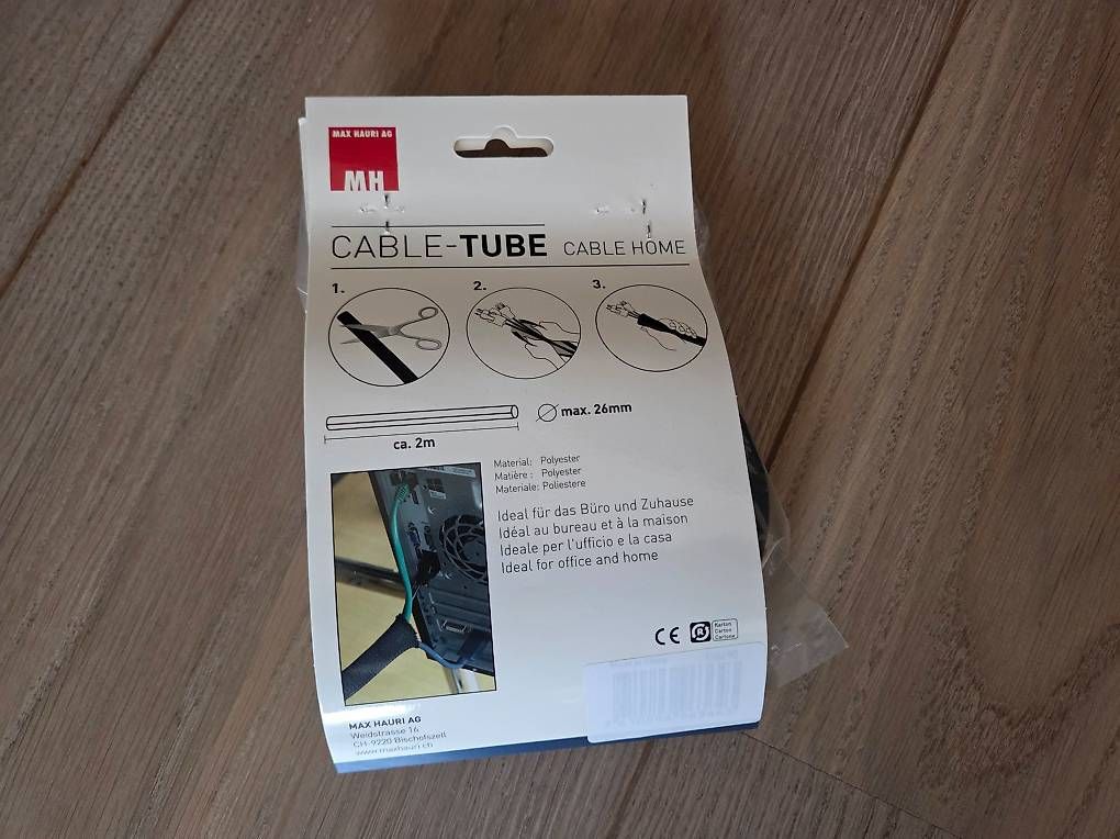 Cavi: Max Hauri Cable Home Selbstschliessende Kabelummantelung – Nuovo e nell'imballaggio originale da Ennetbürgen venduto da Riwemogmbh 2