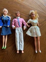 Barbie aus den 1970er Jahren 3 Figuren