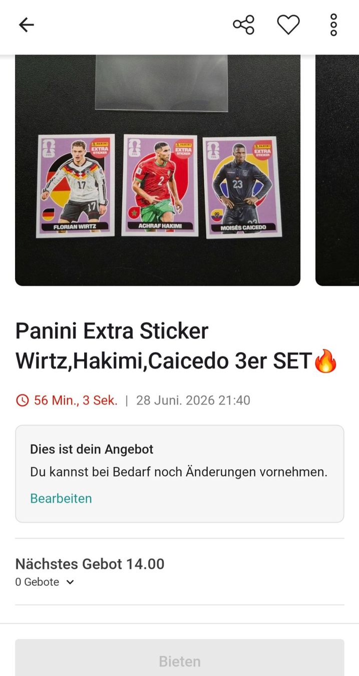 Panini Cartes à collectionner: EXTRA SET – Neuf avec emballage d'origine à Schliern b. Köniz par ahmetugurtokalii 5