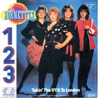 HORNETTES - 1-2-3 (7'' Vinyl Single NM)