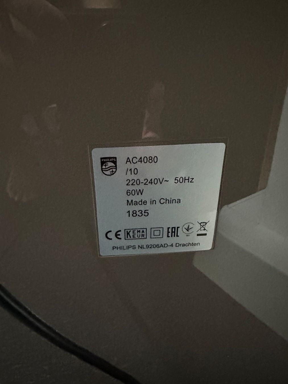 Philips Purificatori d'aria: Philips Luftreiniger und -befeuchter – Usato da Obfelden venduto da Luzerner01 3