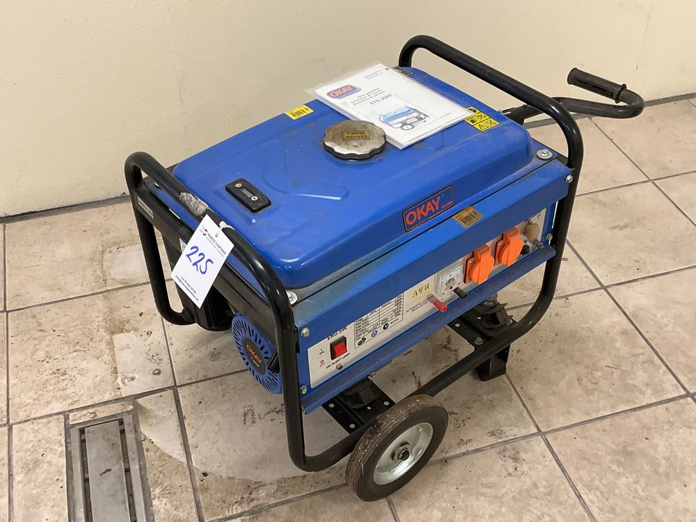 225 Okay Stromgenerator STG3000 aus Liquidation (Gebraucht) in ...
