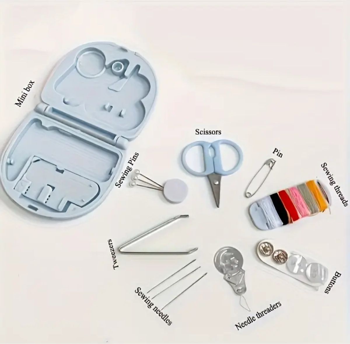 Kit bricolage: Mini Nähset Reise Set Tragbar Klein – Nuovo e nell'imballaggio originale da Suhr venduto da SchnapperCH 2