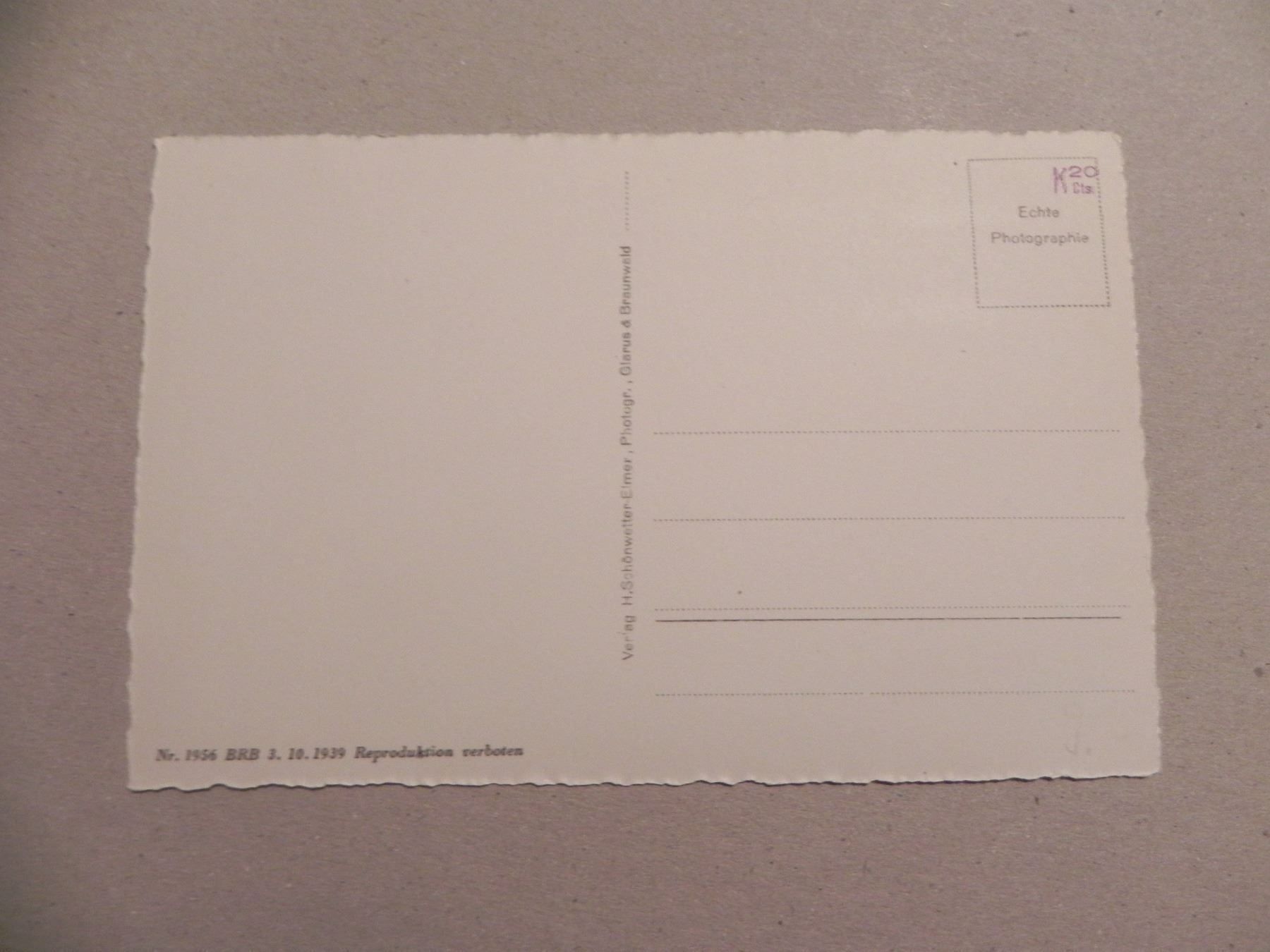 Cartoline postali: Ansichtskarte Mollis GL Bahnhofstrasse – Usato da Siebnen venduto da krimsie 1