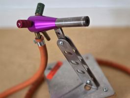 Bobcat Zweigasbrenner, Druckregler Gasschlauch Lampwork