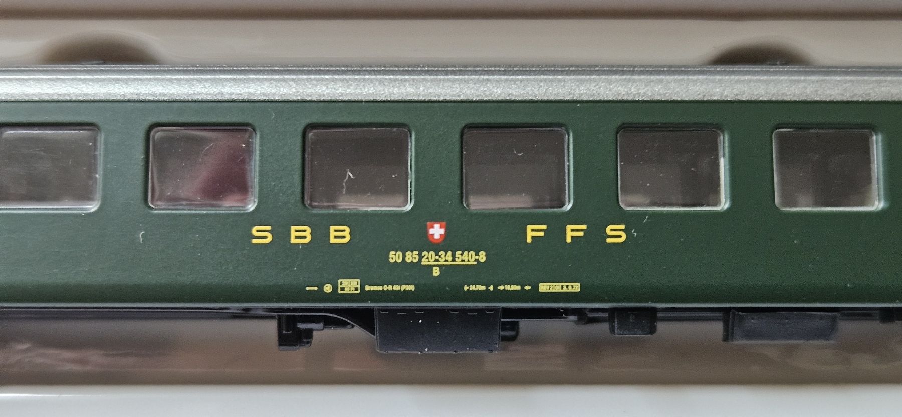 Brawa Trains électriques: 3 wagons CFF EW 2 BRAWA. – Neuf avec emballage d'origine à La Chaux-de-Fonds par Gdx2 1