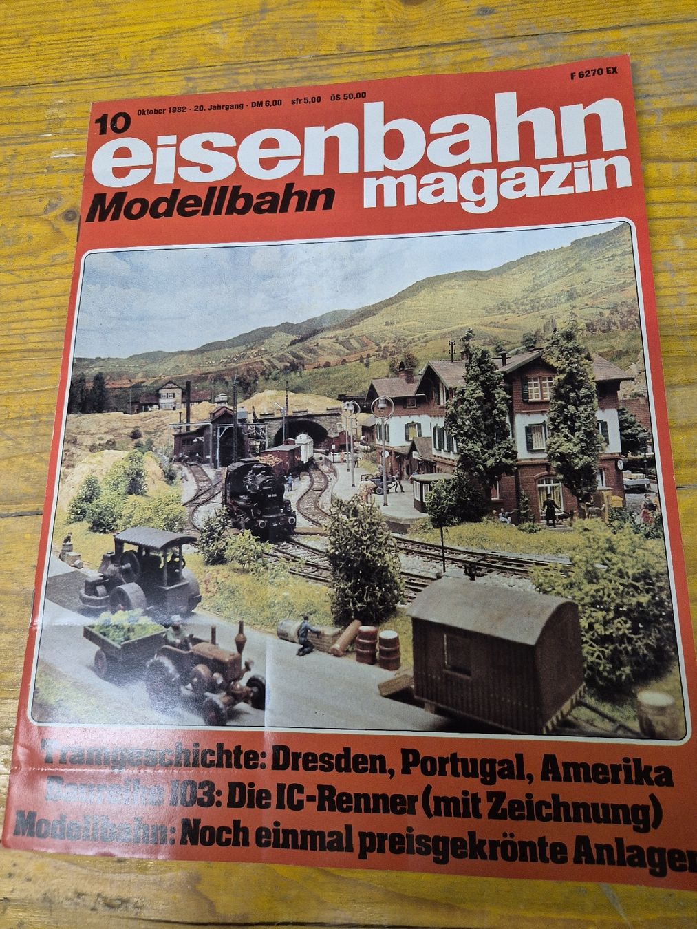 Riviste & Magazine: Eisenbahnmagazin 1982 Nr.10 – Usato da Ehrendingen venduto da Amigo5