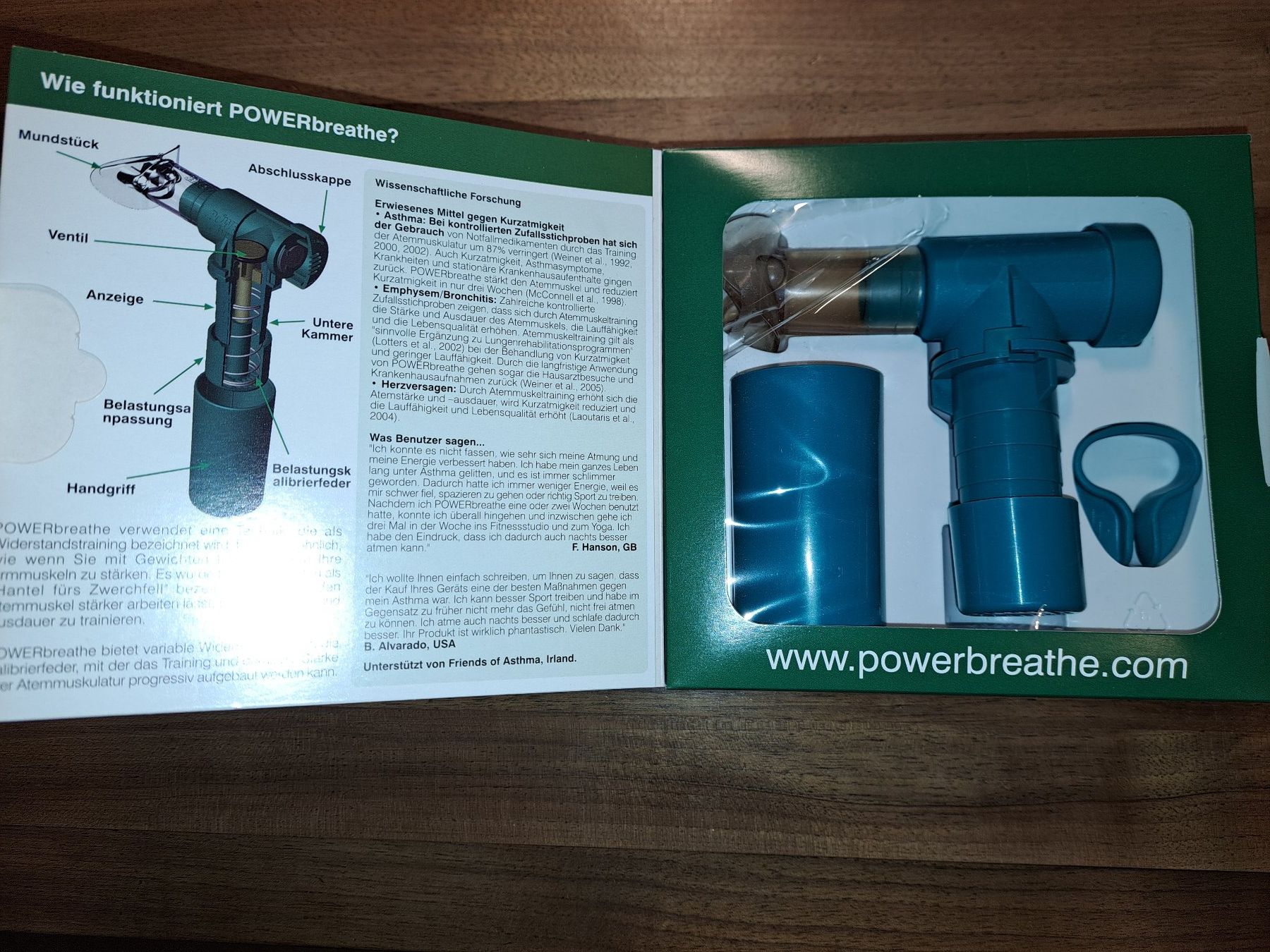 Attrezzature mediche: Power breath – Usato da Volketswil venduto da Nano_G 1