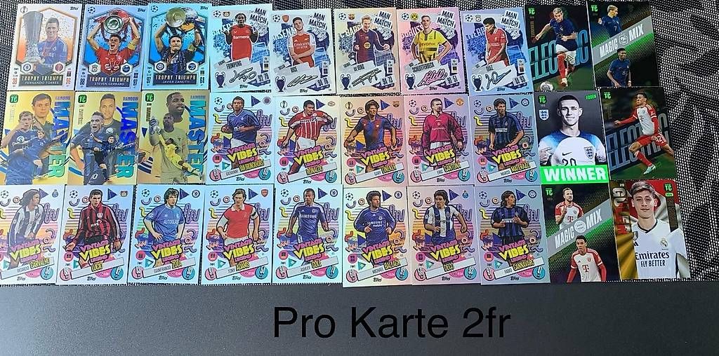 Carte collezionabili: Fussballsammelkarten Topps&top class – Usato da Ilanz venduto da nvi_9r69 2