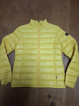 Leichte Damen Steppjacke Gr. 36, gelb, Frühling