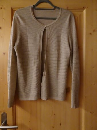 Hugo Boss Damen Strickjacke Schurwolle Gr. L/XL - 42611