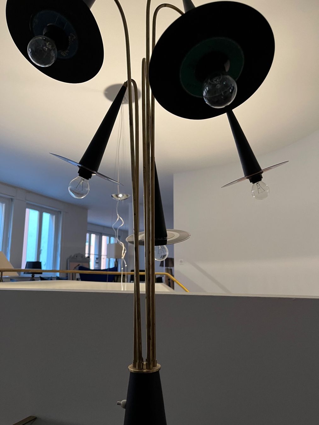 Lampen: Seltene original Mid-Century Lampe,  Stehlampe – Gebraucht aus Wald ZH von mo-zart