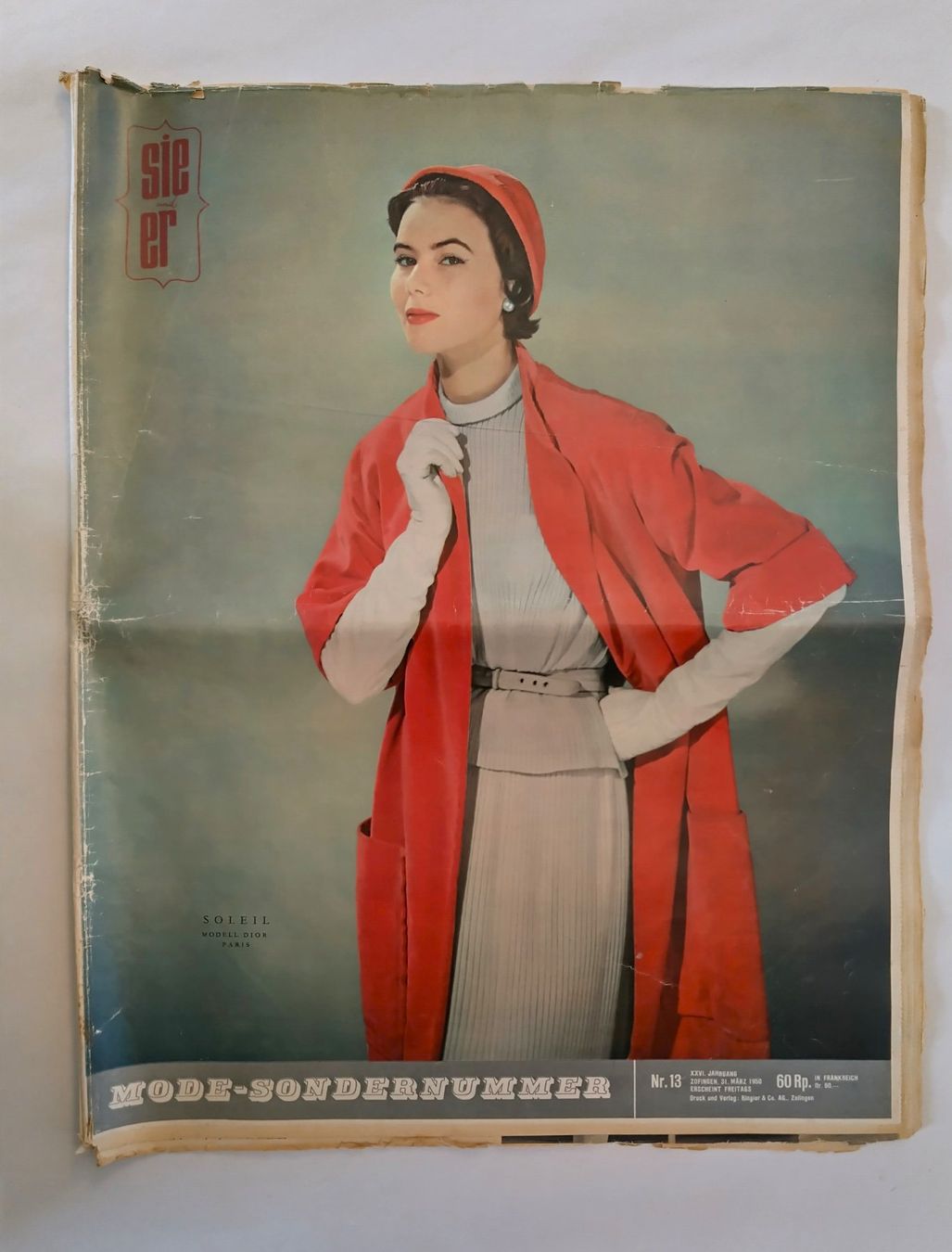 Riviste & Magazine: sie + er 1950 / Gefaltet ab Fr. 8.- / Mode Sondernummer – Usato da Bellach venduto da JingleJerry